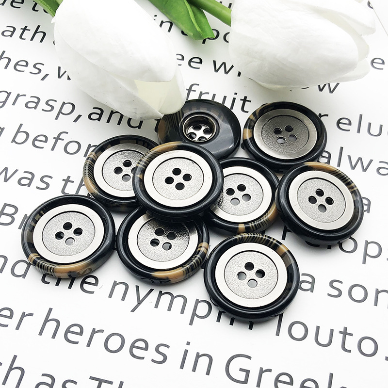 树脂纽扣 男装 女士 大衣扣 风衣扣 DIY饰品配件 西装扣 衣服服装详情图4