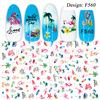 Nail stickers, fake nails, adhesive sticker, plant lamp for nails with velcro, suitable for import, 3D