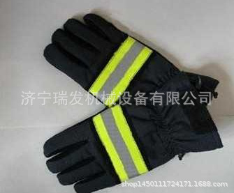 新型消防手套 阻燃防护防滑隔热加厚型抢险救援手套 97式02款14款