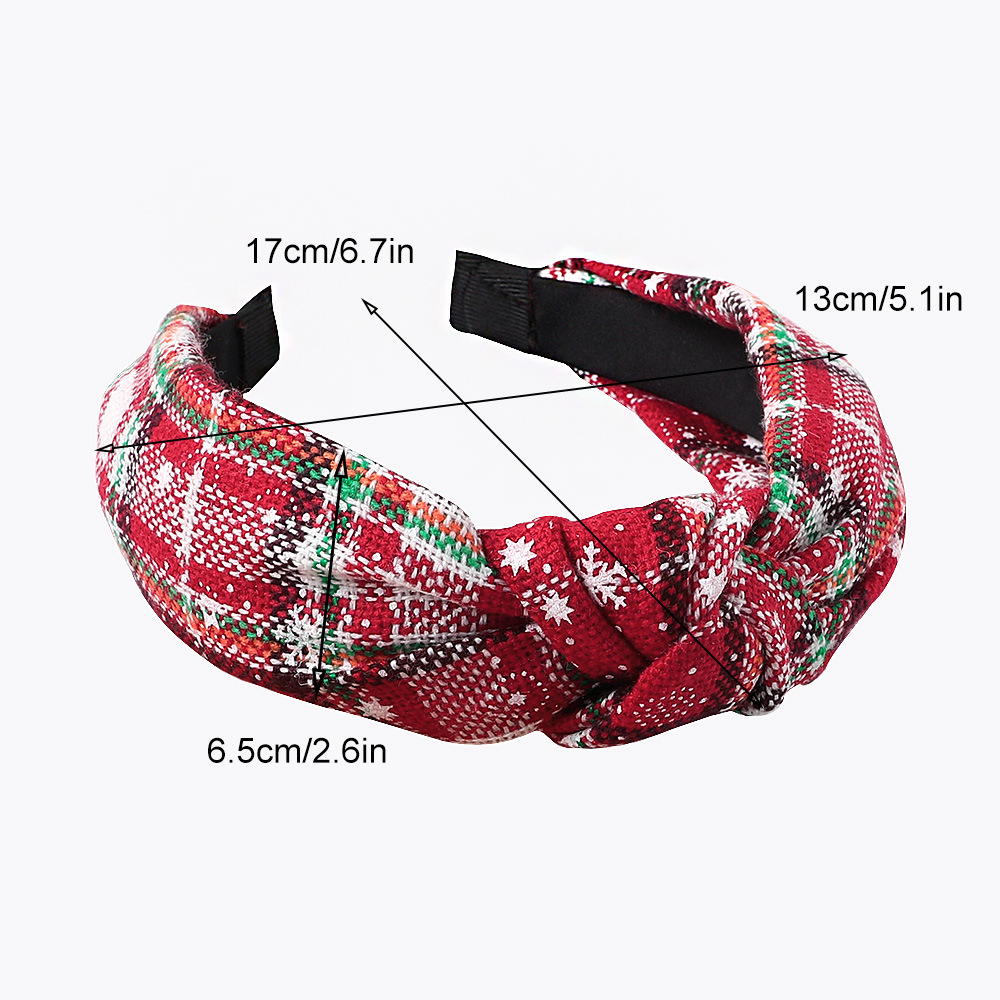 Boucle De Tête De Fête De Noël Style Chaud Ornements Bandeau En Gros display picture 1