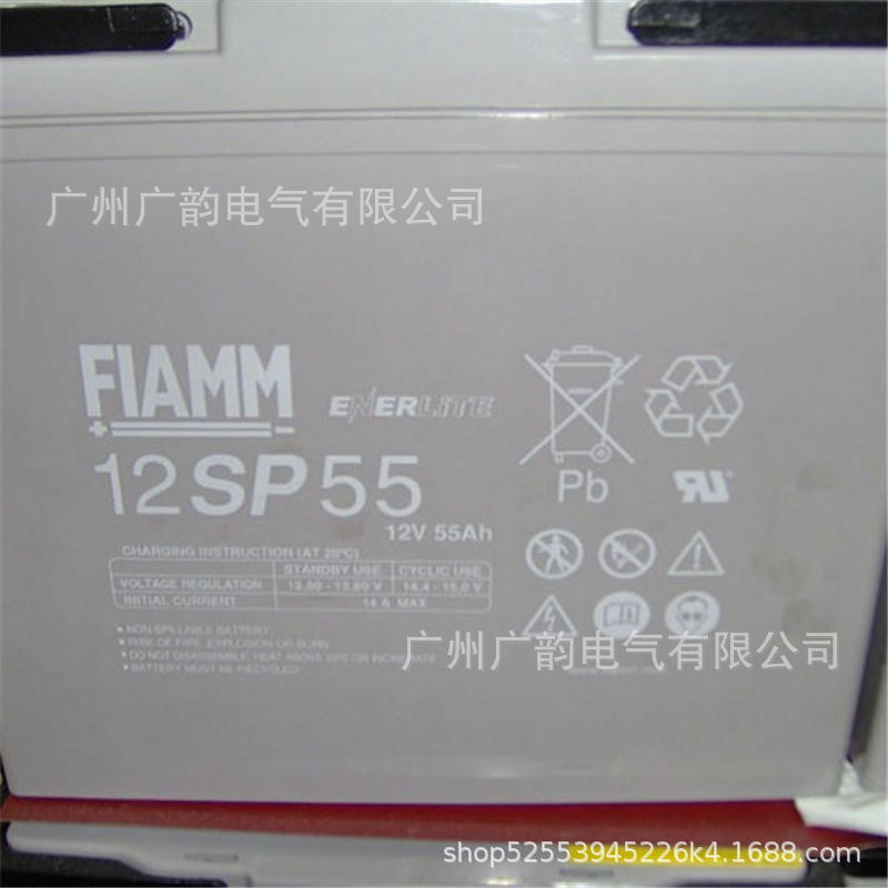 FIAMM非凡12SP55胶体蓄电池尺寸229*138*207 非凡12v55ahUPS电源