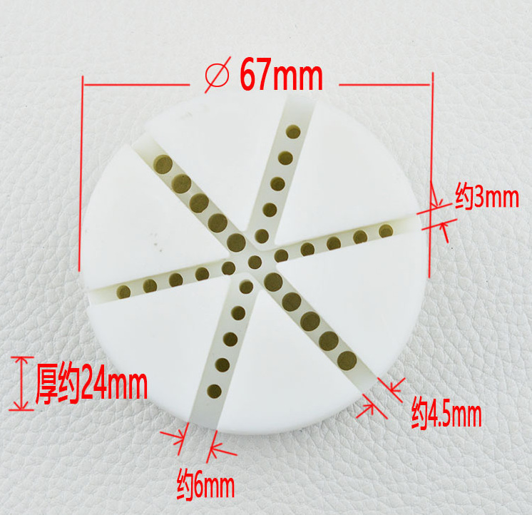 钟表工具 拆带座塑胶圆形米字座 拆表带节拆表带扣修表工具拆表带
