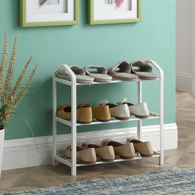 2019款 创意新款多功能置物架塑胶收纳鞋架简易多层家用防尘鞋架