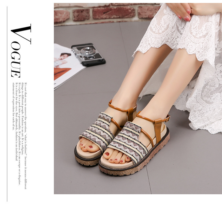 Chaussures été pour femme en Caoutchouc - Ref 3346875 Image 20