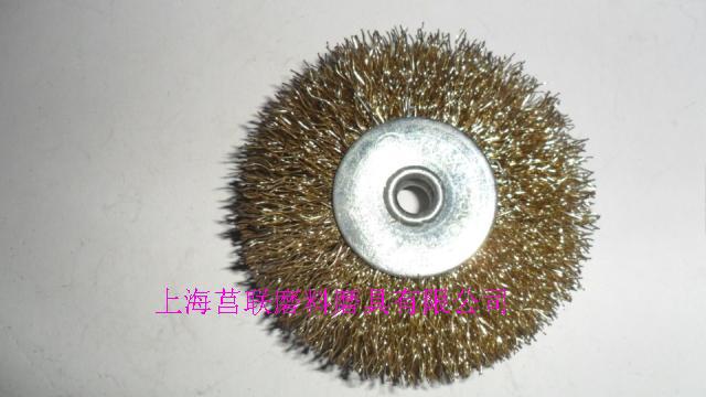 特价销售钢丝刷钢丝轮除锈刷板刷不锈钢丝刀刷孔平钢丝轮2015