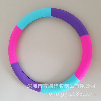 汽车硅胶方向盘套 四季通用防滑D型方向盘把套 汽车用品内饰批发