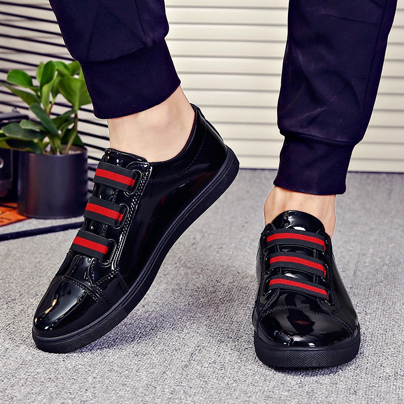 2020春季新款休闲男鞋子韩版透气低帮百搭学生男士休闲板鞋爆款|ru