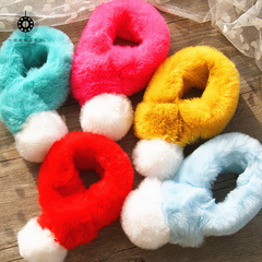 Pet scarf winter snow Naru dog winter warm scarf Teddy Bichon Pomeranian Corgi bib saliva towel