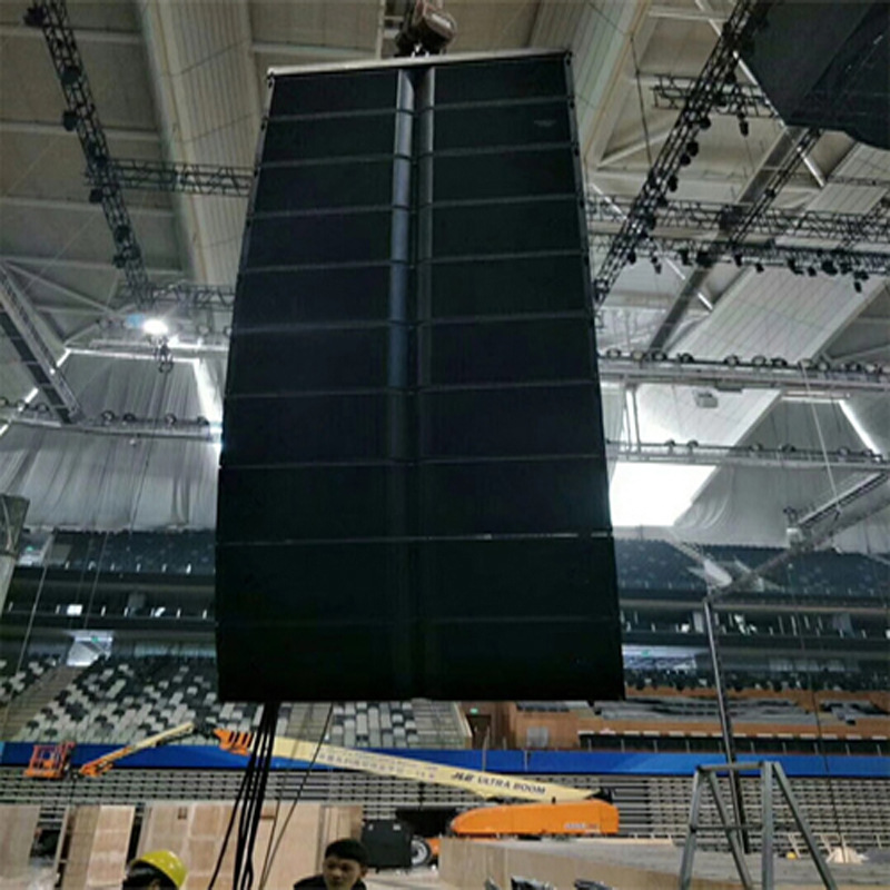 户外演出音响体育场馆音响线阵音响 防水线阵音响有源线阵音响