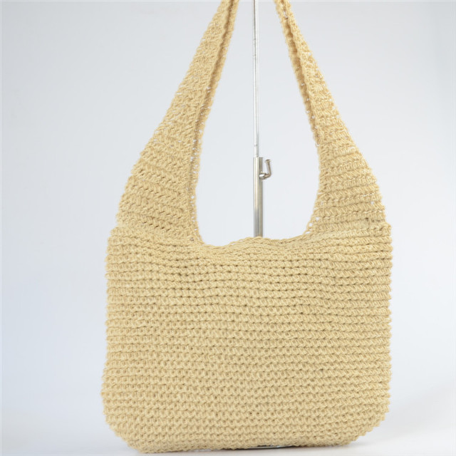 Pure Straw Bag Beach Bag Sweet Lady Japanese and Korean Style