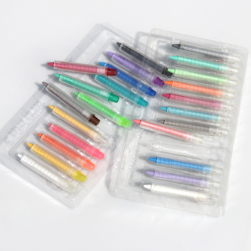 厂家直销 固体水溶性涂鸦笔 无尘教学学生儿童涂鸦彩色水溶性粉笔|ms