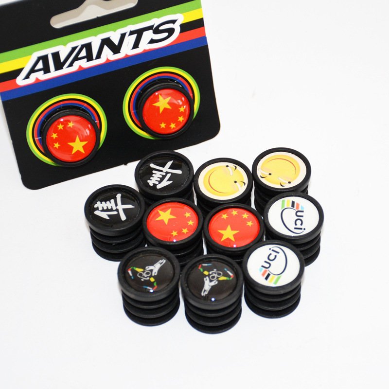 Colorful National Flag Mountain Road Bike Handlebar Plug Handlebar Cover