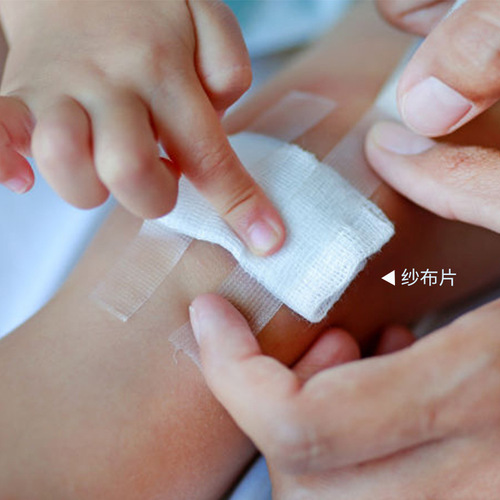 Individually packaged medical gauze pads, 10*10cm, wound and trauma dressing, disposable gauze sheet