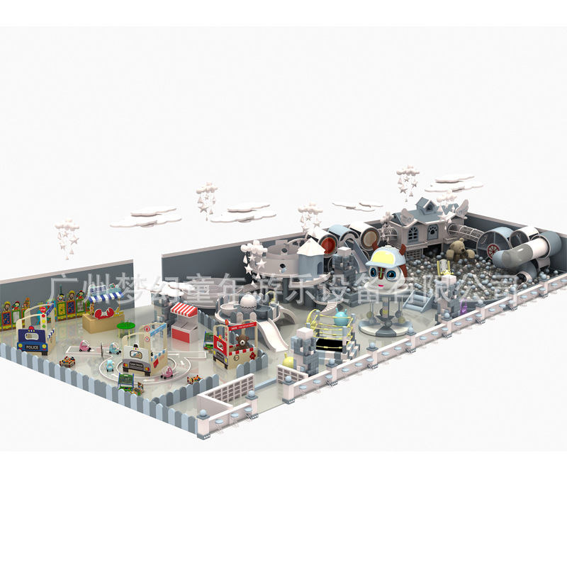 大型冰雪主题游乐园  商场儿童室内淘气堡规划设计主题淘气堡设备