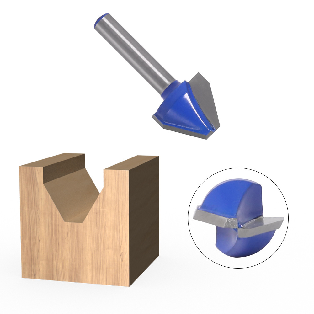 60 Degree Flat Bottom V Knife