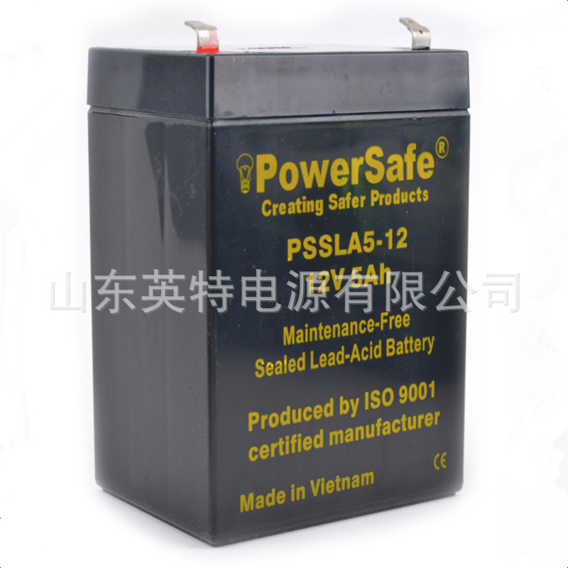 Powersafe蓄电池PSSLA5-12 12VH 船舶 医疗 仪器 通讯 蓄电池