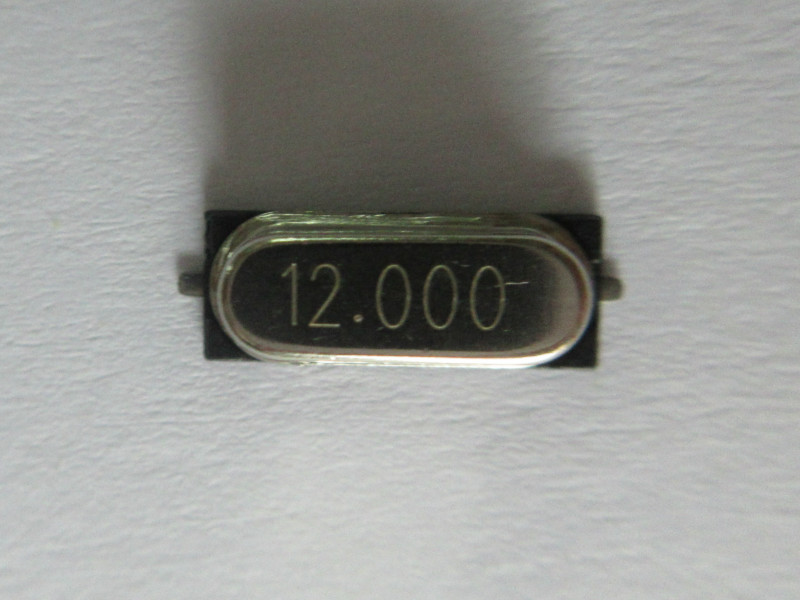 全新贴片 49SMD-12M 晶体 12MHz 无源晶振2脚 12.000MHZ