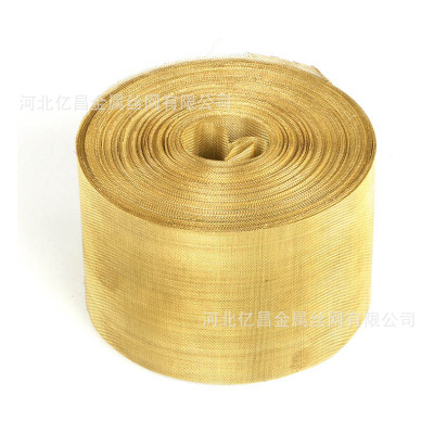 现货供应黄铜编织网 H65铜过滤网 可以做铜网片 铜网筒 铜网帽|ms
