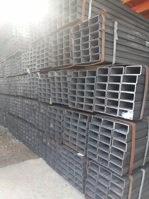 现货天津镀锌方管厂家  天津Q345B镀锌矩形方管 Q345B无缝矩形管|ms