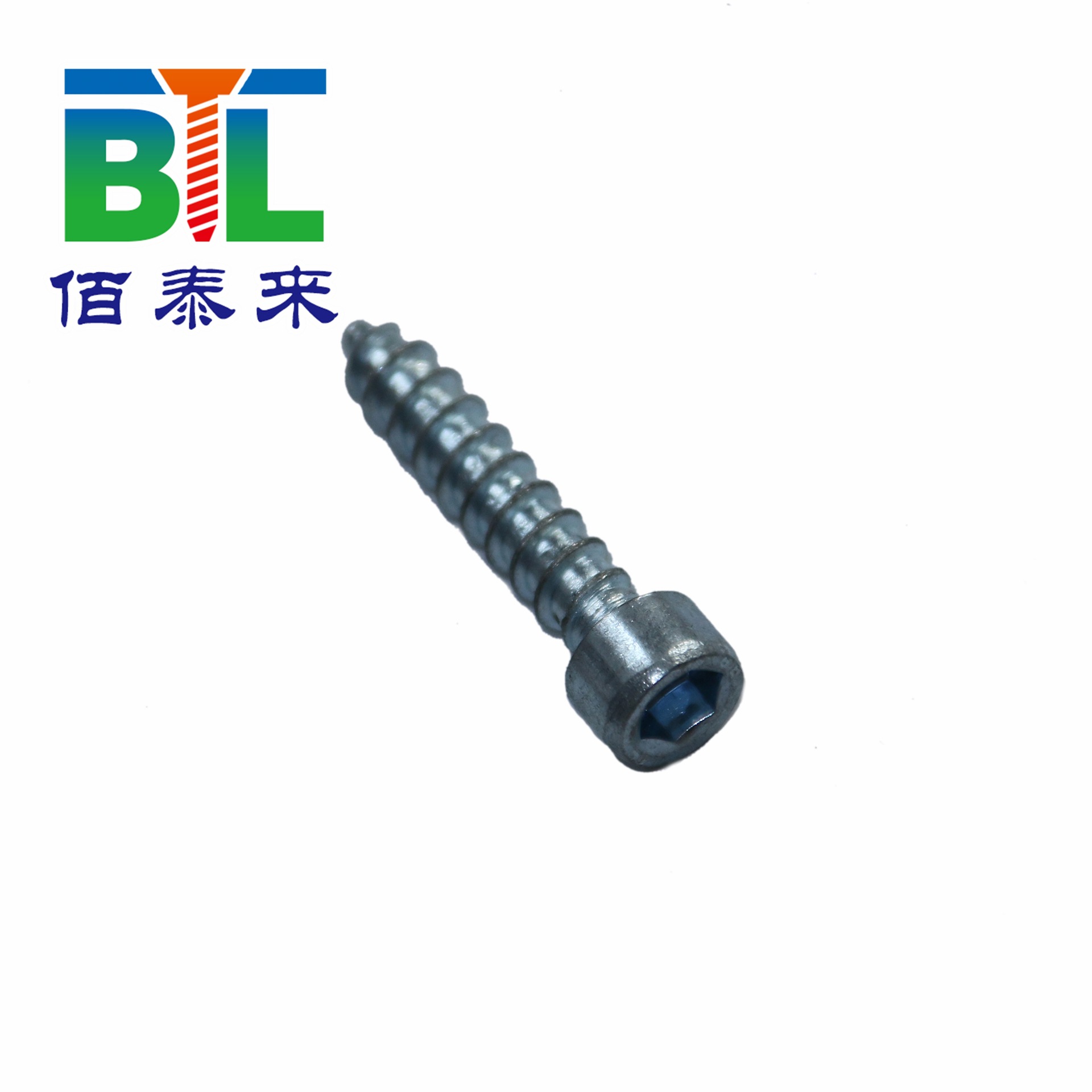 厂家直销内六角自攻螺丝圆杯头内六角木螺丝沉头螺丝钉M6*30