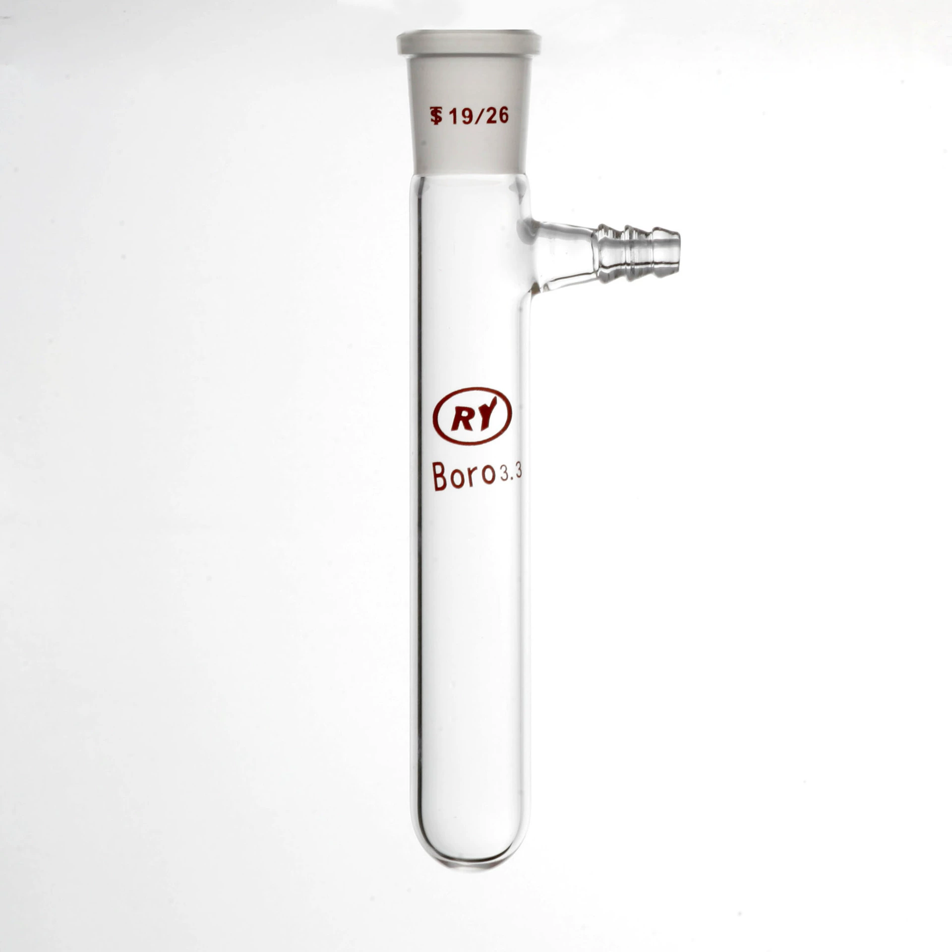 Шанхайский производитель силы Heqi, стеклянный наконечник, испытательная трубка, прием тестовой трубки, стандартный стеклянный инструмент для рта