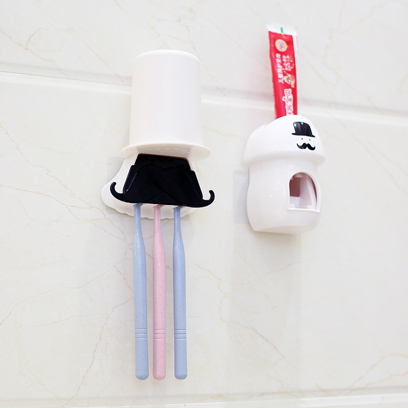 Special Blackbeard toothbrush rack toothpaste squeezer Small bearded…