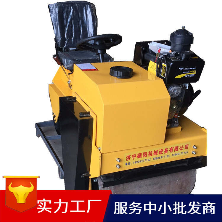 双钢轮座驾式压路机 汽油座驾式压路机 柴油座驾式压路机生产厂家