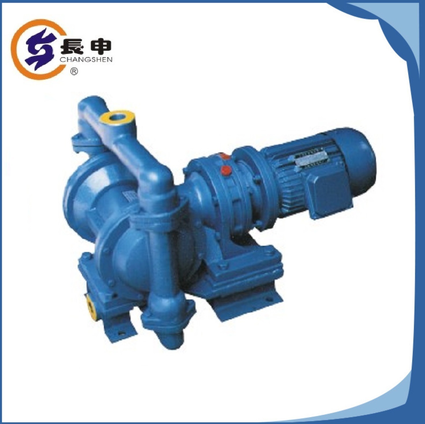 供应上海长申泵业DBY-40型电动隔膜离心泵铸铁不锈钢隔膜泵水泵