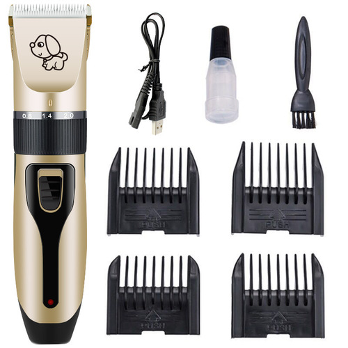 Amazon pet electric clipper hair clipper cat and dog pet supplies rechargeable pet shaver pet electric clipper