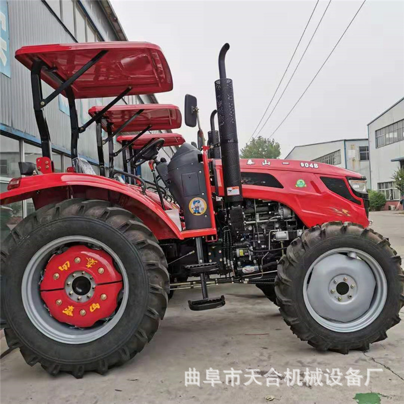 补后泰山904大底盘拖拉机机械内反馈静液压转向配套东方红发动机