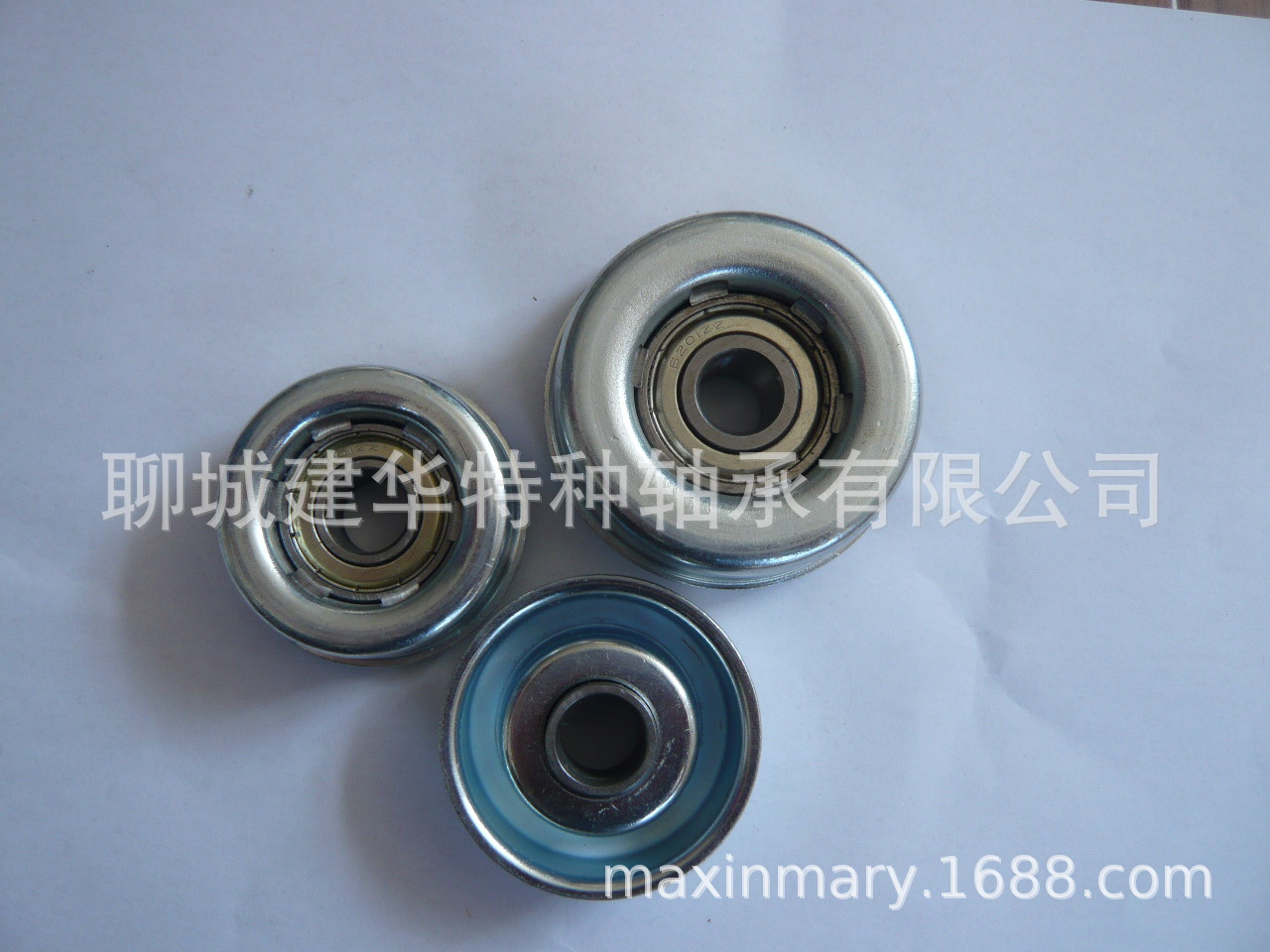 专业销售配38管滚筒轴承，1.2壁厚滚筒端盖 38托辊轴承 冲压轴承