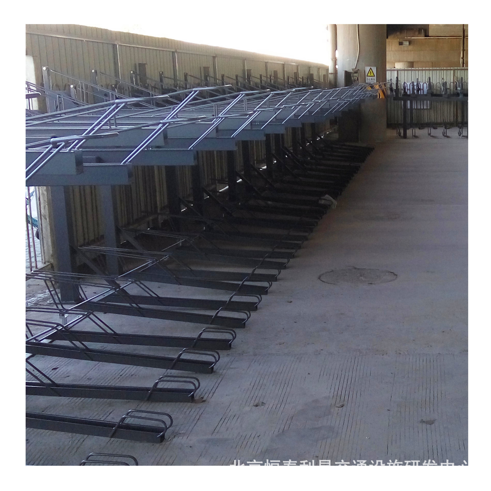 自行车双层停车架  自行车立体停车装置  双层自行车架