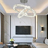LED modern ceiling lamp stainless steel, wholesale, simple and elegant design