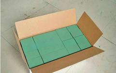 進口原料加強型鮮花泥塊泡沫插花海綿墊吸水插花泥花籃濕花泥整箱