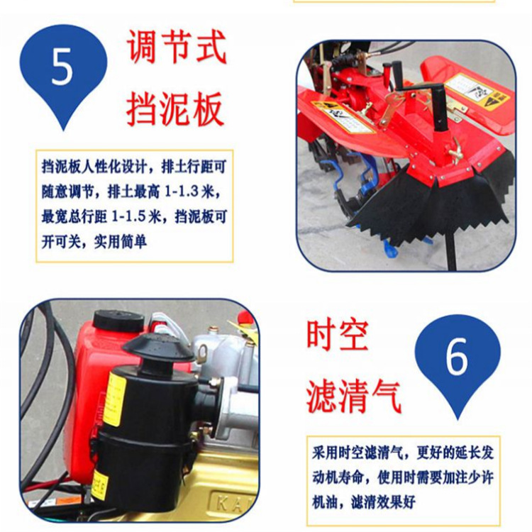 拖拉机旋耕机 菏泽 蔬菜种植开沟机