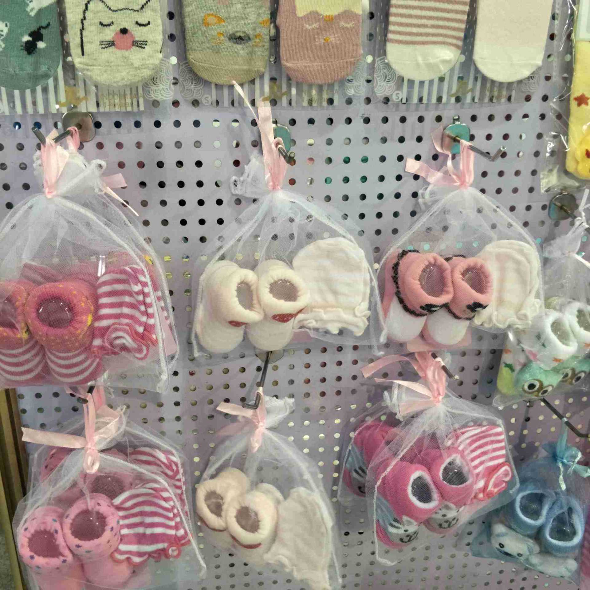 新生儿手套婴儿袜套装 W19 新生婴儿用品