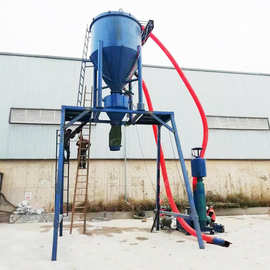 粉煤灰抽吸机图片机械臂吸灰装车气力输送机集装箱卸灰气力输送机