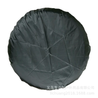 Cross-border hot sale All Black Spare wheel cover