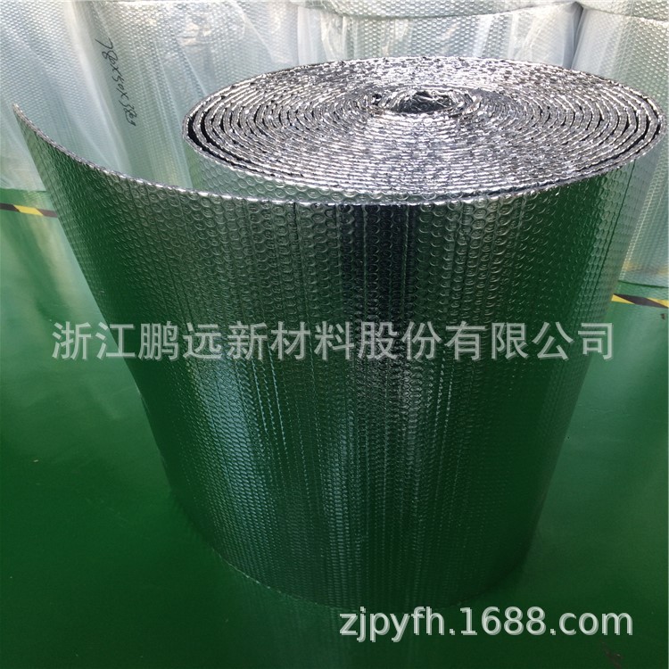 厂商供应 铝膜双气泡珍珠棉卷材防水隔热PET铝箔膜防潮保温