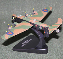 二戰 1:144 哈利法克斯轟炸機合金模型  合金戰斗機模型
