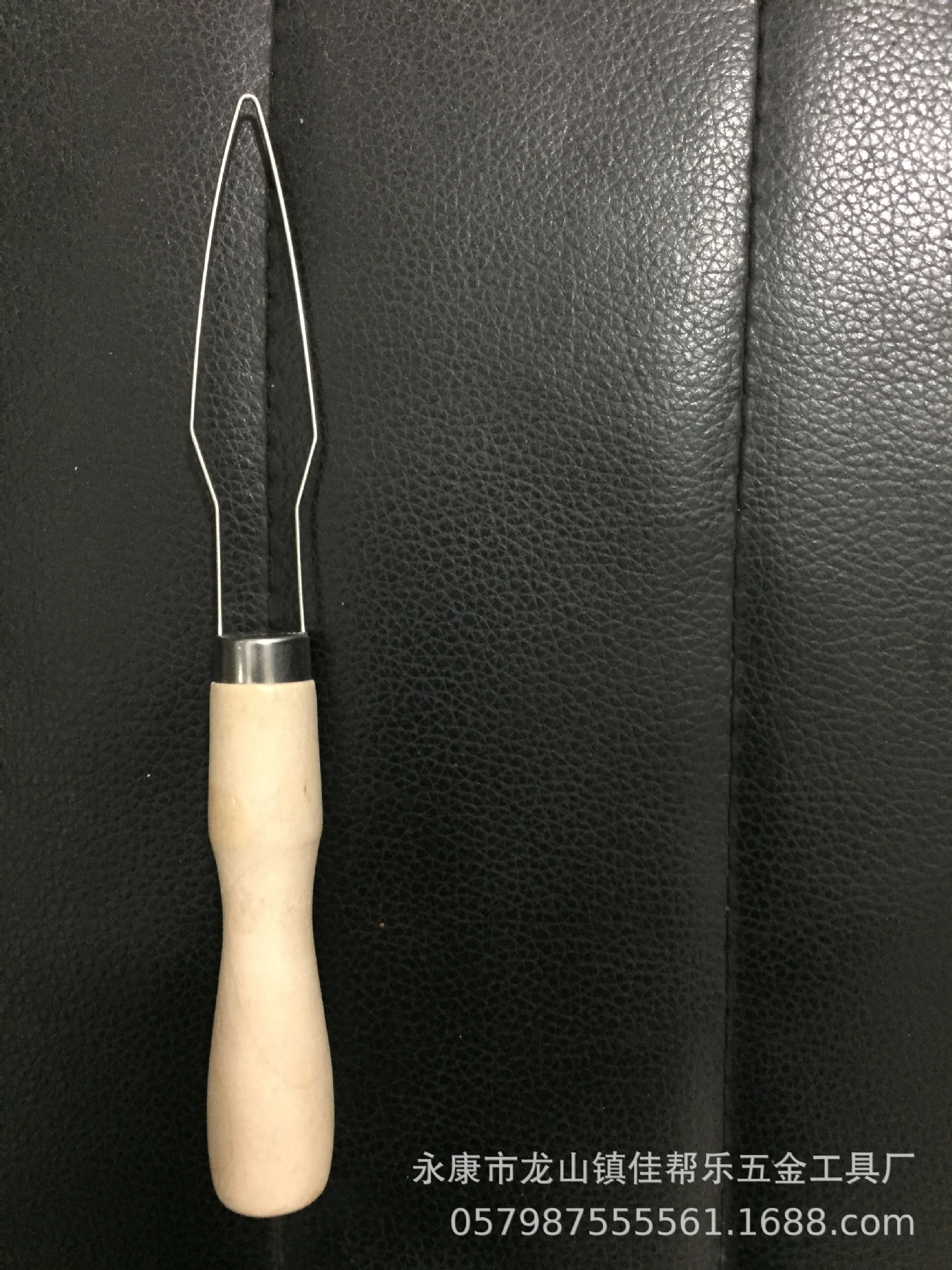 穿扣器、木柄穿扣器、穿纽扣器、定扣器、