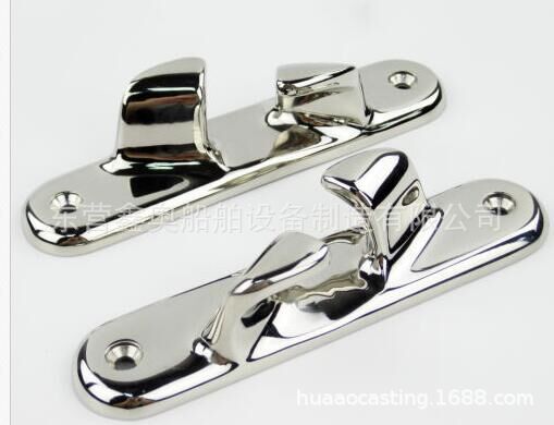 镜面抛光导缆器，不锈钢船用五金配件