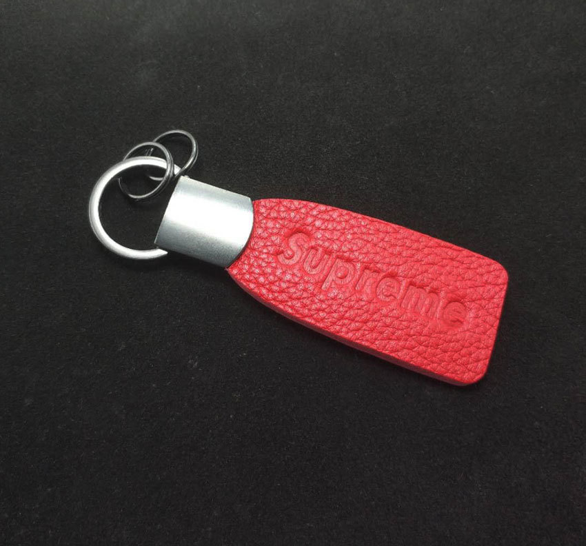 Leather Key Chain Gift ideas genuine leather key Chain customized LOGO