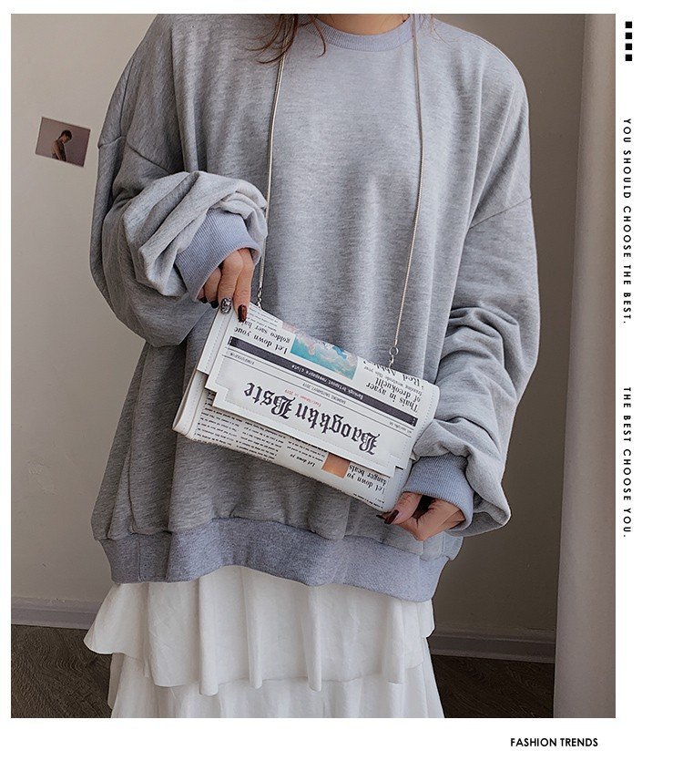 Stylish Chain Crossbody Bag