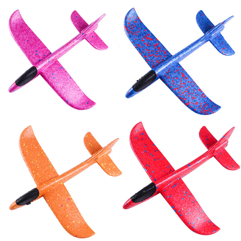跨境手抛飞机epp泡沫飞机遥控手掷滑翔机回旋儿童电动航模玩具详情13