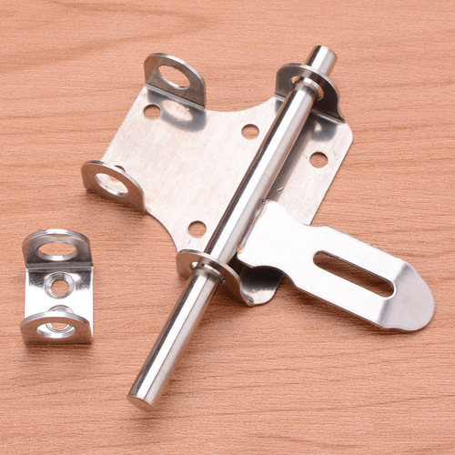 Household thickened stainless steel anti-theft door cow latch Hotel door old-fashioned anti-theft stainless steel door cow latch