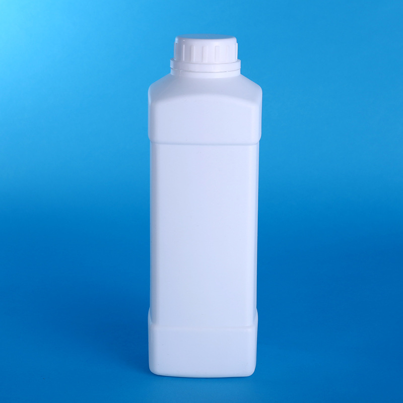 厂家批发1000ml塑料瓶加厚1升方形洗衣液塑料方瓶白色安利化工瓶