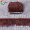 Turkey velvet cloth edge olive green clothing auxiliary material feather skirt feather strip blood vessel velvet 19 color optional