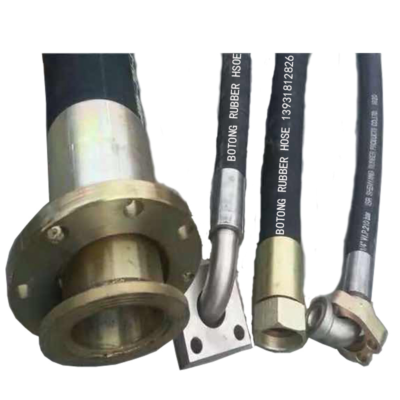 【源头厂家】BOTONG规格齐全工程机械输送液压油管 DN3/4高压胶管
