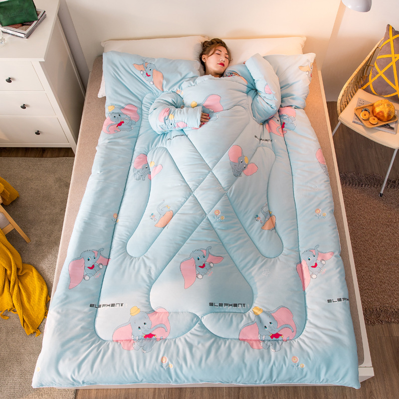 ins winter keep warm multi-function With sleeves Pillows Lazy man sofa to work in an office children quilt